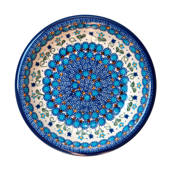 Teller Handbemalte Bunzlauer Keramik Suppenteller  22 x 4cm 