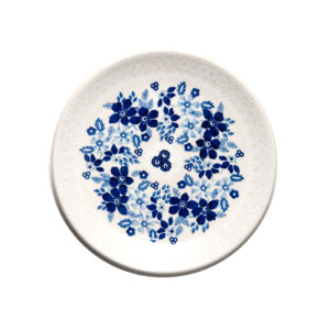 Bunzlauer Keramik Dessertteller 18cm Blue Line SB4 Unikat Modern signiert
