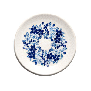 Bunzlauer Keramik Dessertteller 18cm Blue Line SB7 Unikat Modern signiert