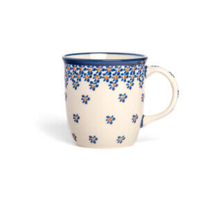 Bunzlauer Keramik Tasse mit Henkel 320ml Dekor A-882A Handarbeit