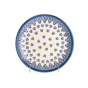 Bunzlauer Keramik Teller oval 19.5 cm Dekor A-882A Handarbeit