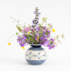 Bunzlauer Keramik Blumenvase Dekor ASD Handbemalt