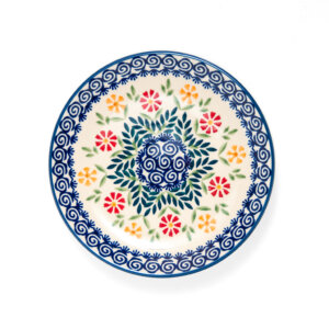 Bunzlauer Keramik Dessertteller 18cm Dekor JS14