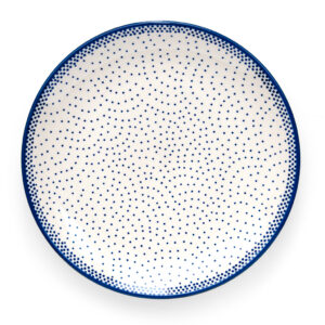 Bunzlauer Keramik Speiseteller Essteller 26cm 61A Unikat Handarbeit - 2.Wahl