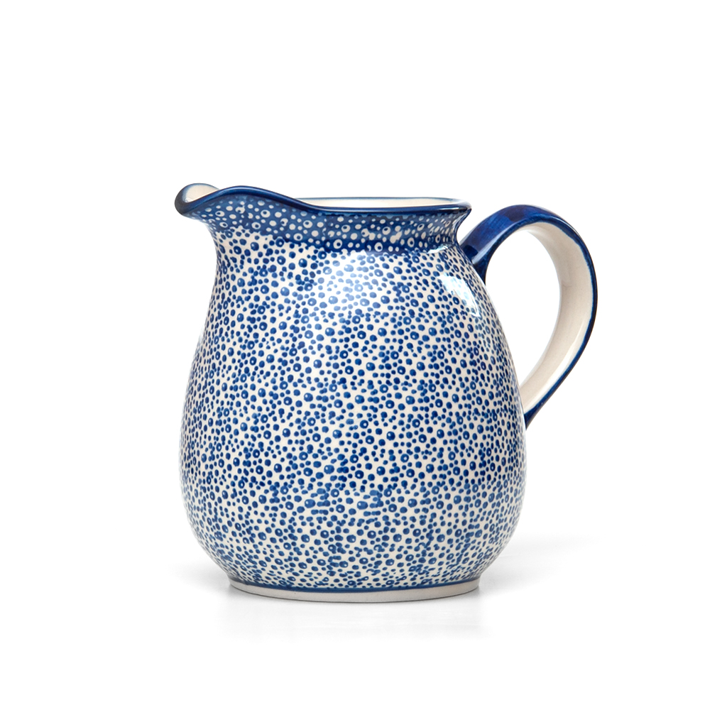 Polish Pottery Jug 1,5 Litre Pattern MAGM Handmade New