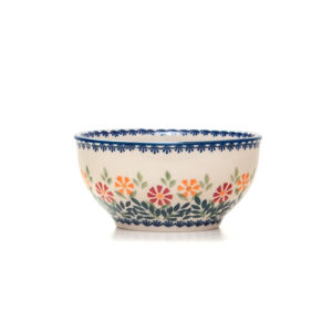 Bunzlauer Keramik Schale 13 cm Dekor JS14 Handarbeit