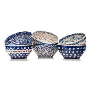 Bunzlauer Keramik Schalen 13 cm 6er Set Neu|Bunzlauer Keramik Schalen 13 cm 6er Set Neu