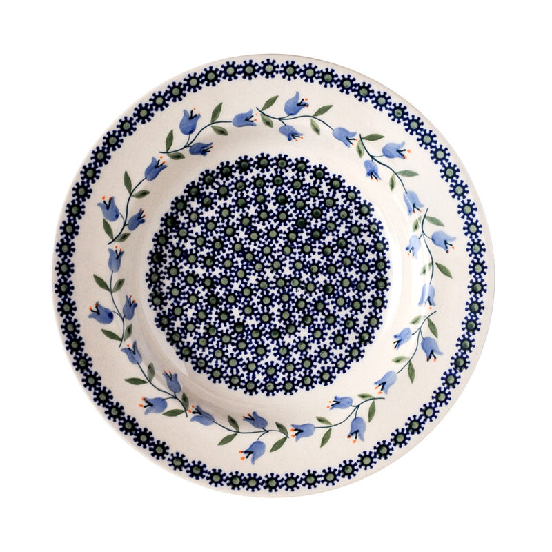 Bunzlauer Keramik Suppenteller 24cm Dekor ASD Landhausstil