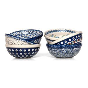 Bunzlauer Keramik Schüsseln Schalen 15 cm 6er Set Handarbeit Neu