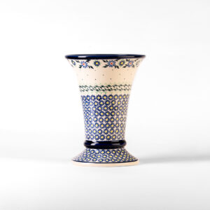 Bunzlauer Blumenvase konisch Dekor 1163A
