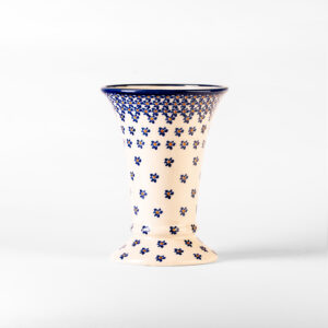 Bunzlauer Blumenvase konisch Dekor 882A