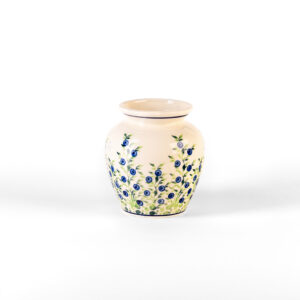 Bunzlauer Blumenvase Dekor D-1208