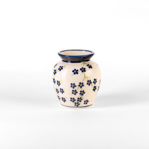 Bunzlauer Blumenvase Dekor D-1244