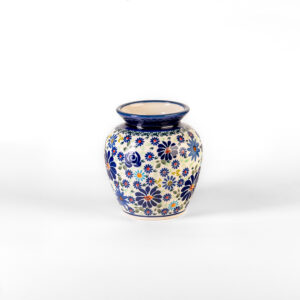 Bunzlauer Blumenvase Dekor DU-126