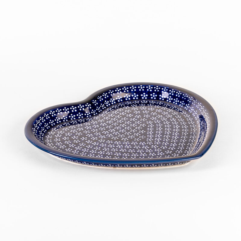 Bunzlauer Herzteller Servierteller 28cm Dekor 226A