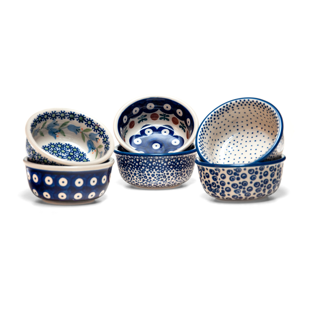 Bunzlauer Schälchen Förmchen 9cm 6er Set