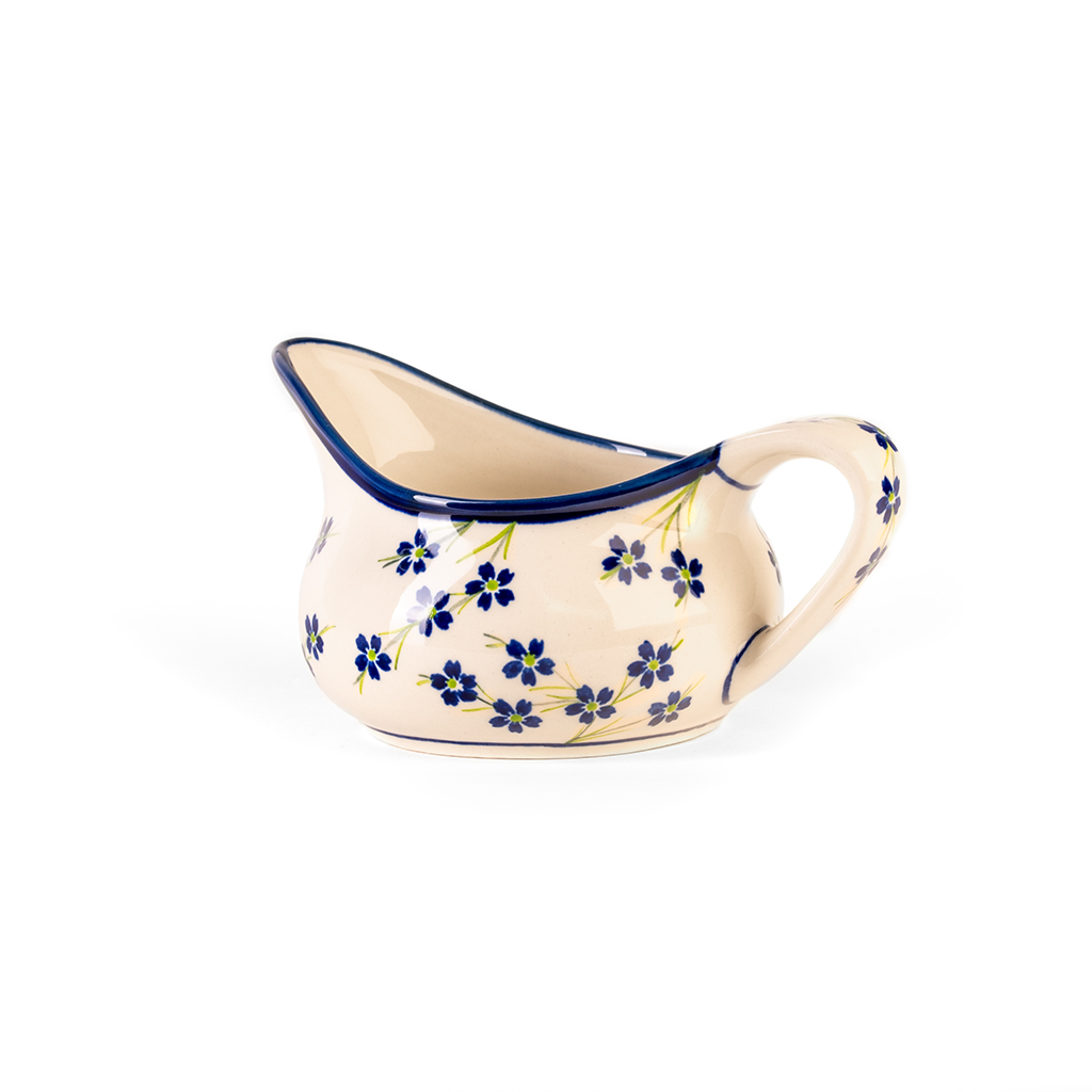 Bunzlauer Sauciere oval 450ml Dekor D-1244