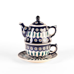 Bunzlauer Tea-for-one Set Dekor 54