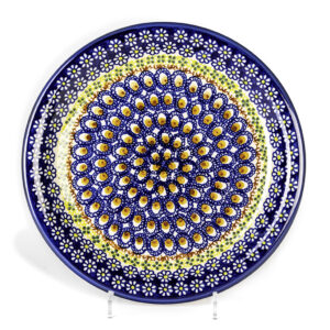 Bunzlauer Speiseteller Essteller 26cm Dekor A-09