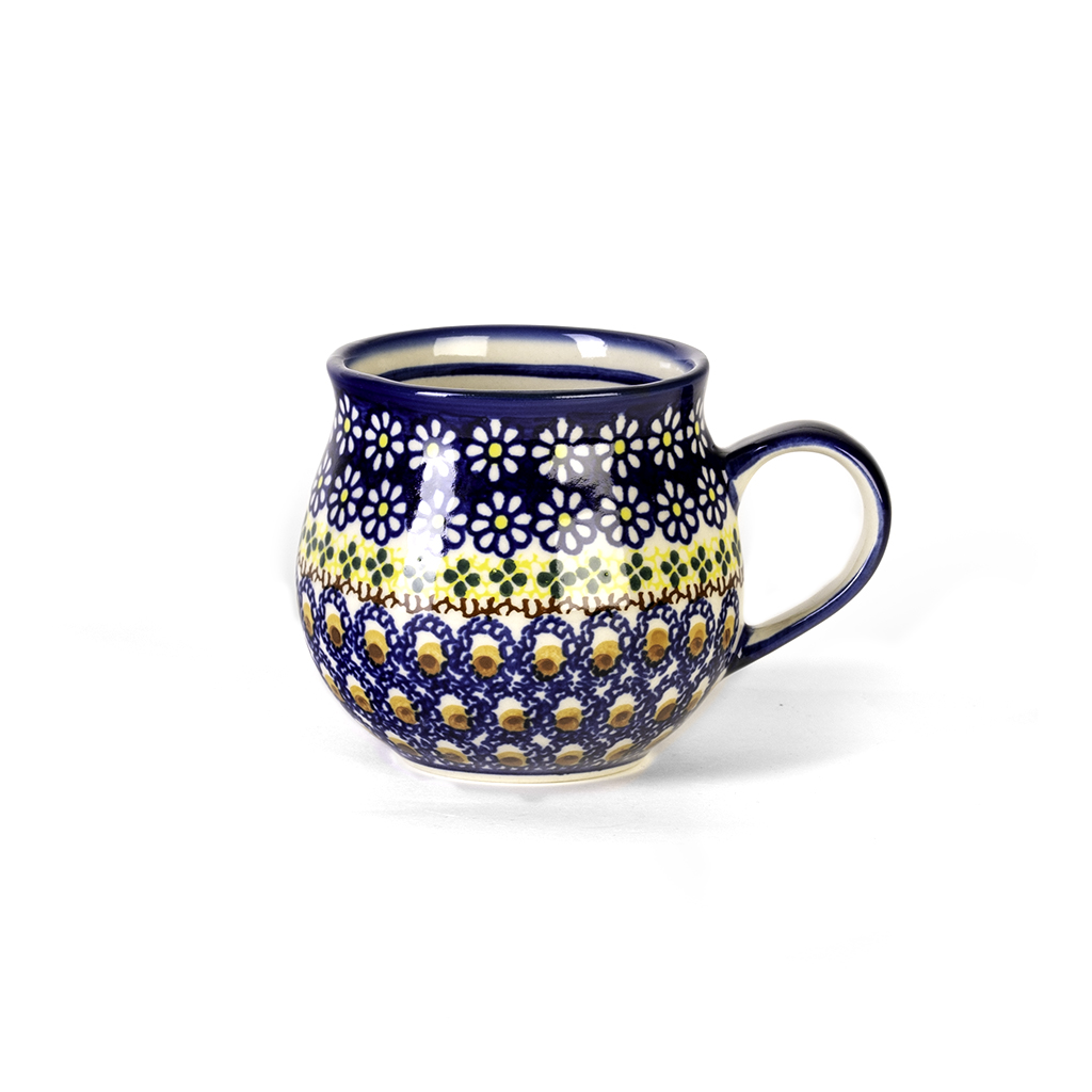 Bunzlauer Kugeltasse 400ml Dekor A-09