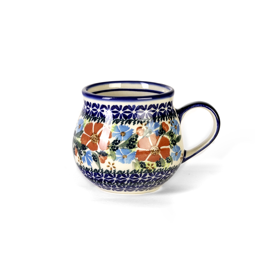 Bunzlauer Kugeltasse 400ml Dekor A-45