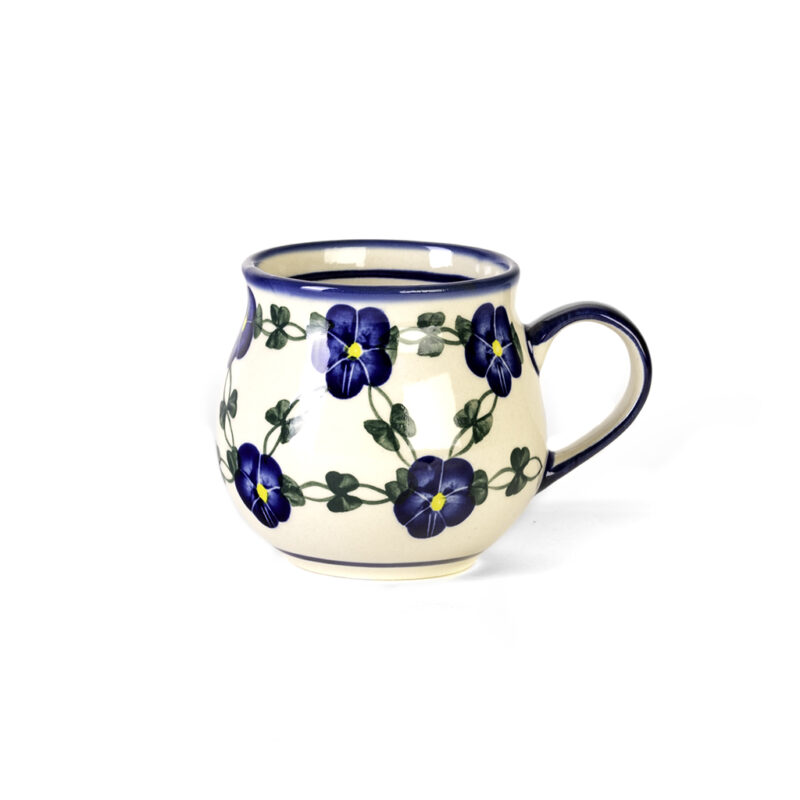Bunzlauer Kugeltasse 400ml Dekor E-02