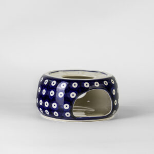 Bunzlauer Stövchen für Apfelbräter Dekor 70A