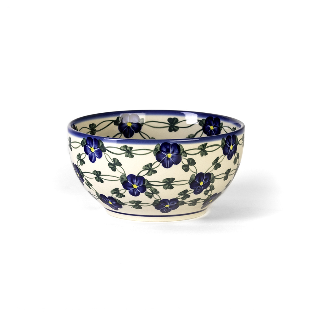 Bunzlauer Schale 19 cm Dekor E-02