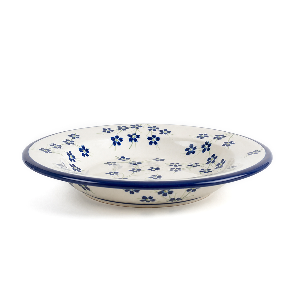 Bunzlauer Suppenteller Pastateller rund 24 cm Dekor D-1244